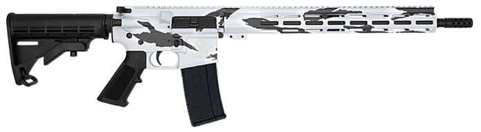 Rifles Long Guns Great Lakes Firearms ZPAP M85 223Rem GLFA AR-15 223WYL 16 PURSUIT SNOW CAMO 30RD • Model: ZPAP M85